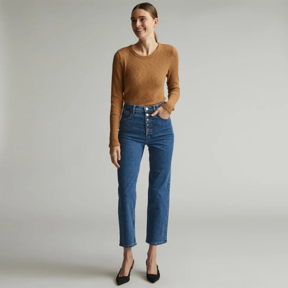 Everlane- The Way-High Jean - Original - Cali Blue - Size 29